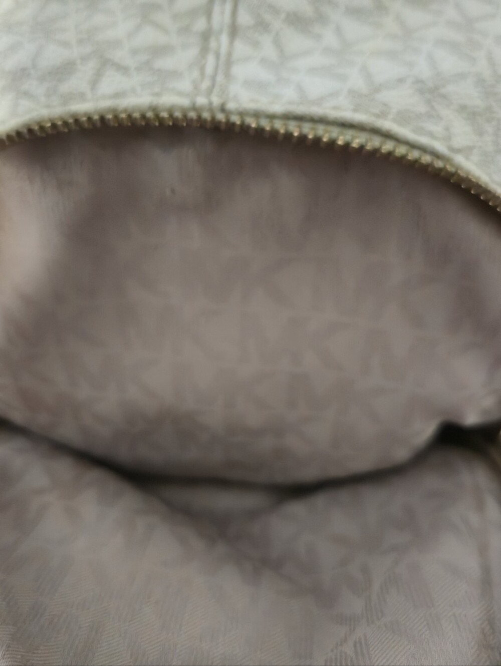 Michael Kors Cream/Beige Logo Mini Backpack - Picture 11 of 14
